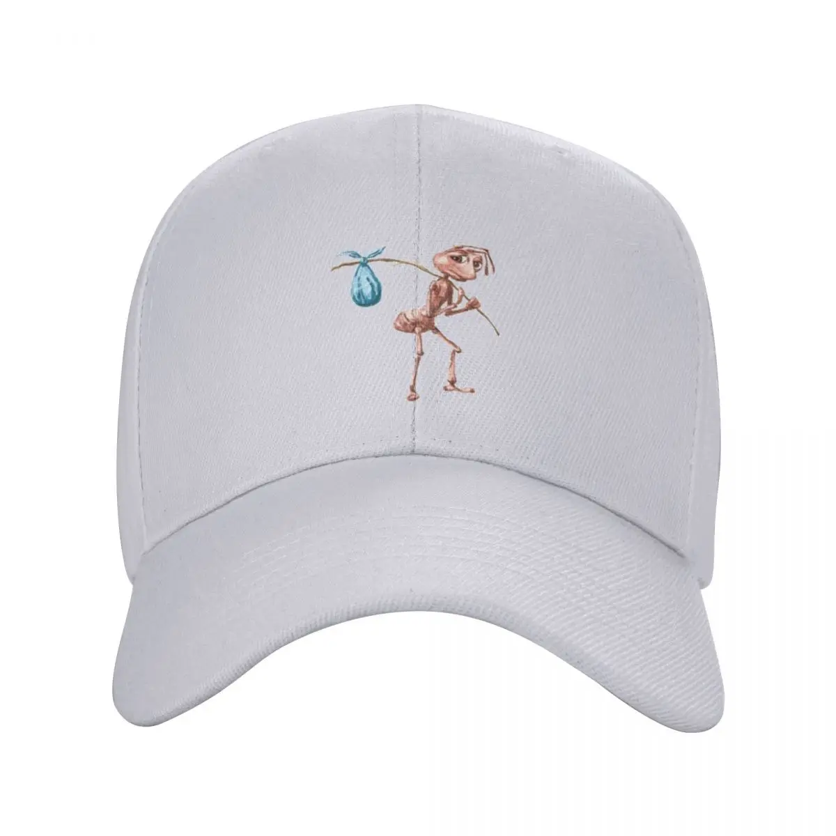 sad ant with bindle and all that Baseball Cap Golf Cap custom Hat Military Tactical Cap fashionable Women's Golf Wear Men's