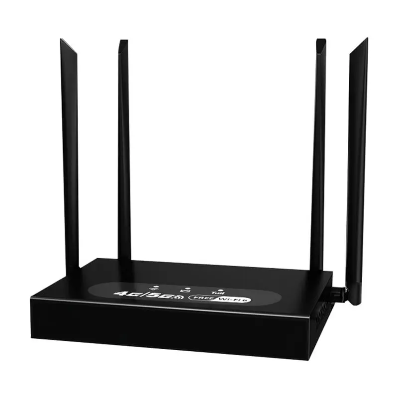 [NEW!】 Wireless WIFI 4G LTE Router Sim Card 300Mbps 4G Modem 2.4GHZ Antenna Sharing Wifi Router Eurasian Version EU EU Plug