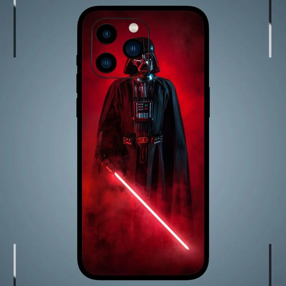 BEAST KINGDOM Star Wars Darth Vader Phone Case For iPhone 15 14 13 12 11 Pro Max mini XS XR X 8 Plus SE Cover