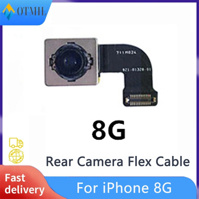 For iPhone 8G Rear Camera Flex Cable For iPhone 8 Back Camera Rear Main Lens Sensor Camera Mobile Phone Replacement Repair Parts