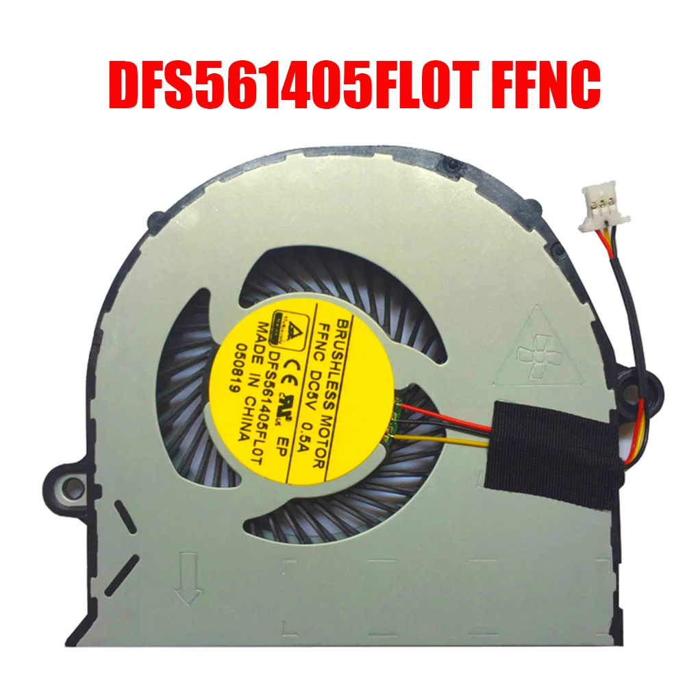 

Laptop CPU Fan For NEC DFS561405FL0T FFNC DC5V 0.5A FCN47ZQ0FATN00 958-2PW-3I New