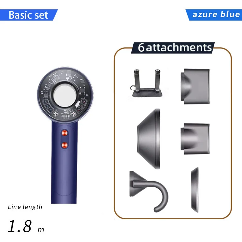 

Leafless Hairdryer With Negative Ion Hair Care High Power For Quick Drying, Home Use With Constant Temperature Control.Hairdryer