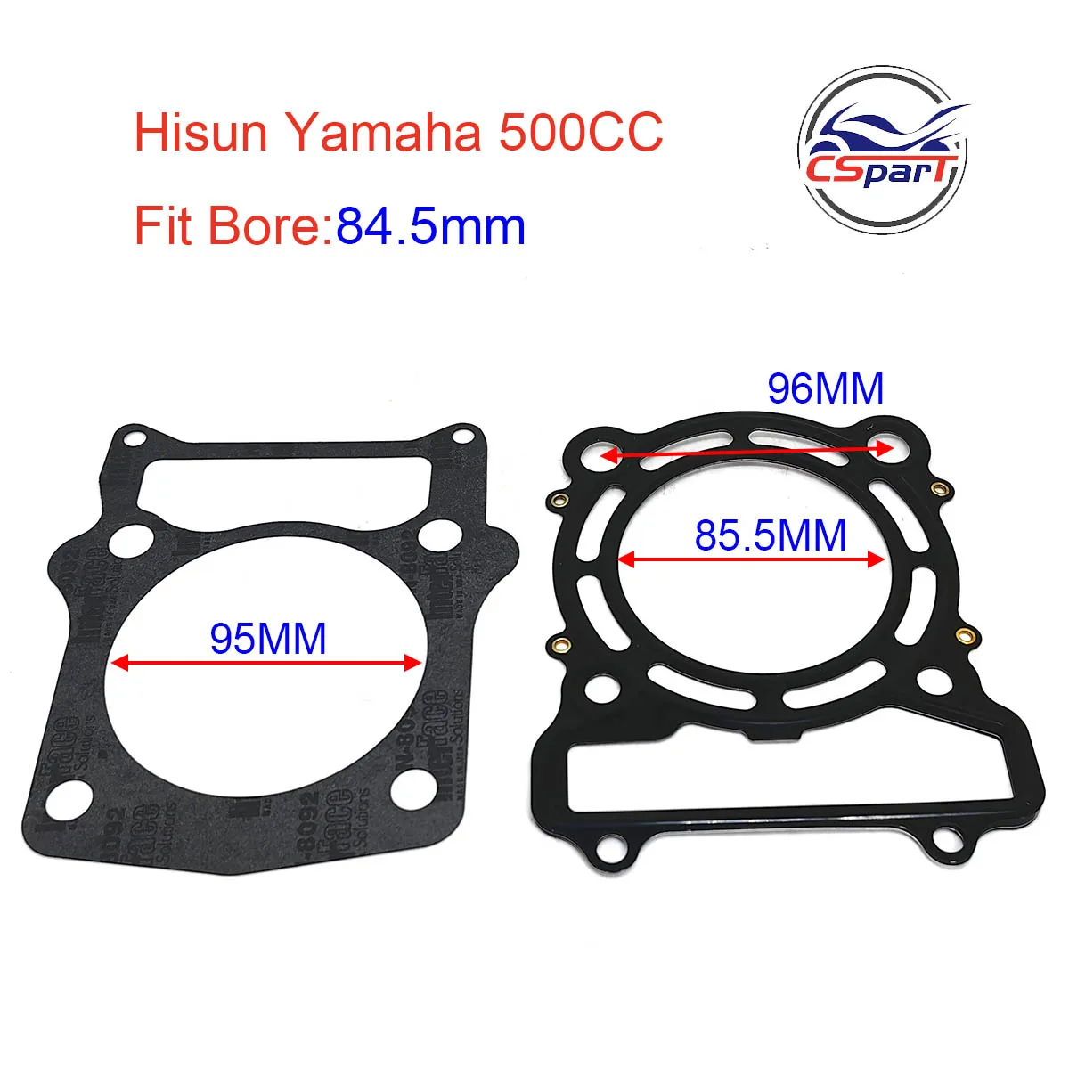 7PCS A set HS500 84.5mm Full Gasket  For HISUN  500CC  500 ATV QUAD PARTS