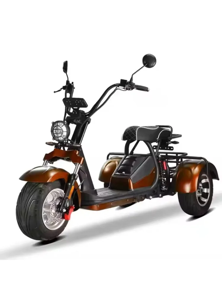 AliExpress Unisex 3-Wheel Electric Tricycle Citycoco EEC Approved Electric Dirt Bike Scooter And Motorcycle 2000w Power