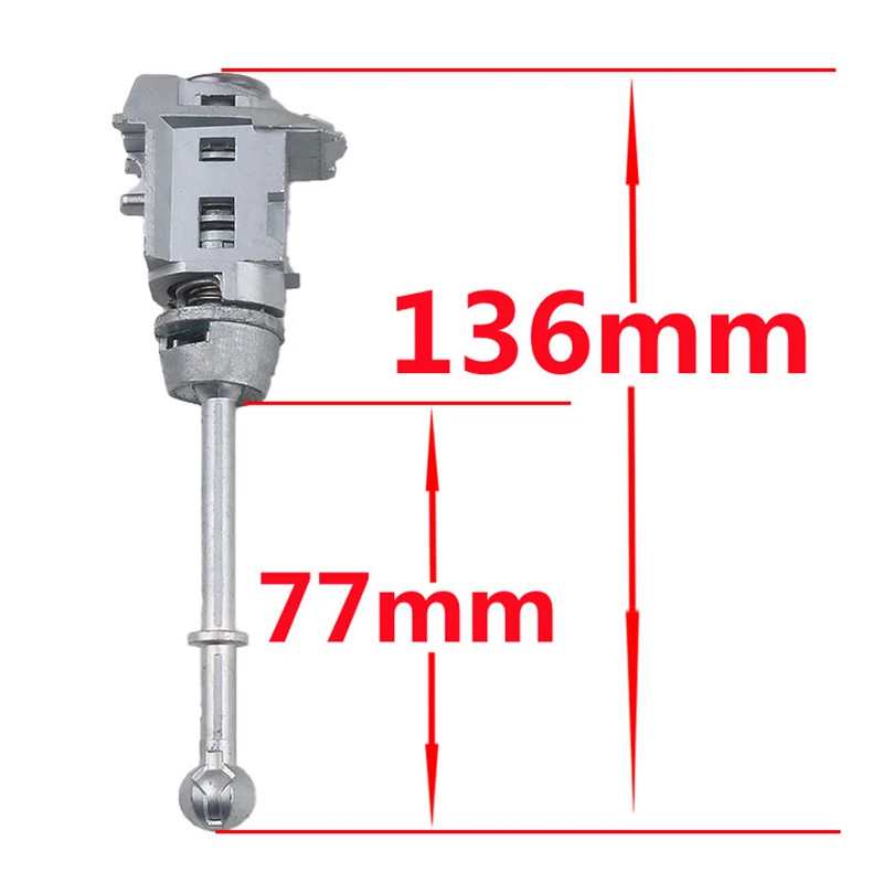 XIEAILI OEM Left Door lock Cylinder Auto Door Lock Cylinder For Peugeot 508 With Groove Blade  K60