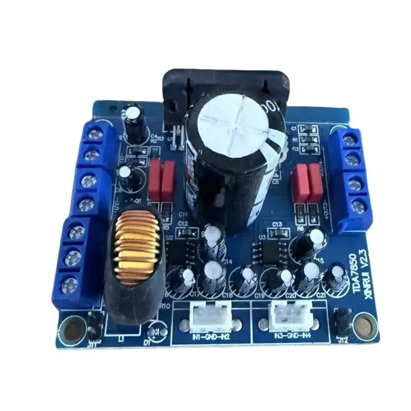 TDA7850 Special Chip Car Amplifier Board DIY Car Computer Accessories With BA3121 Noise Reduction