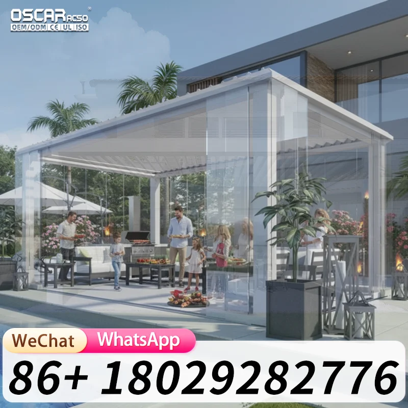 Bi Folding Garage Door Aluminum Garage Door For Villa Parking Garage Modern Residential Usage In European Homes pergola