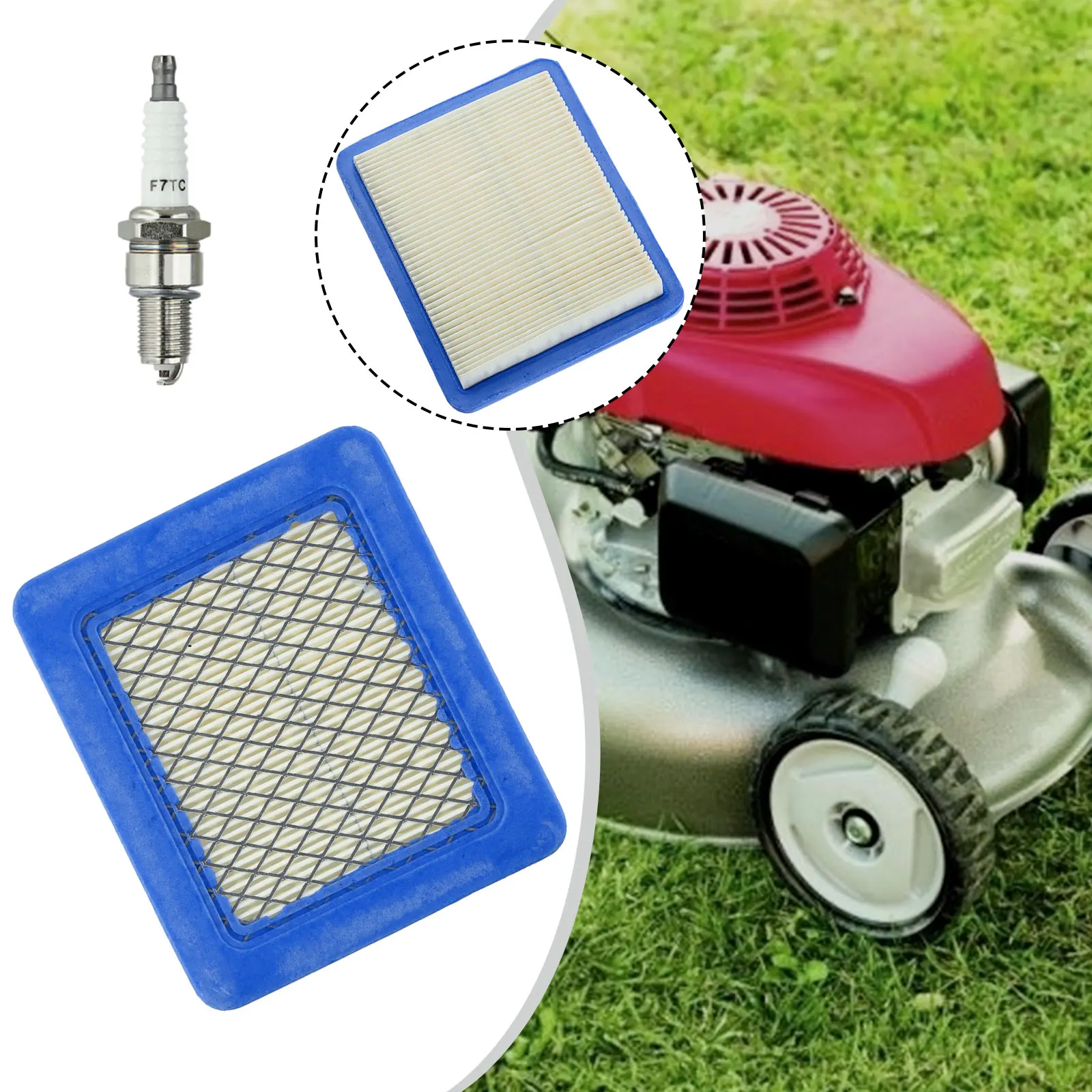 Air Filter Spark Plug Lawn Mower Tune Up Kit For Honda HRG415 HRG465 HRG536 Chainsaw Spare Garden Tools Lawn Mower Replace Kits