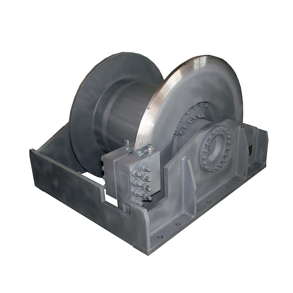 INI OEM Cable Pulling Hydraulic Winches For Lifting Goods