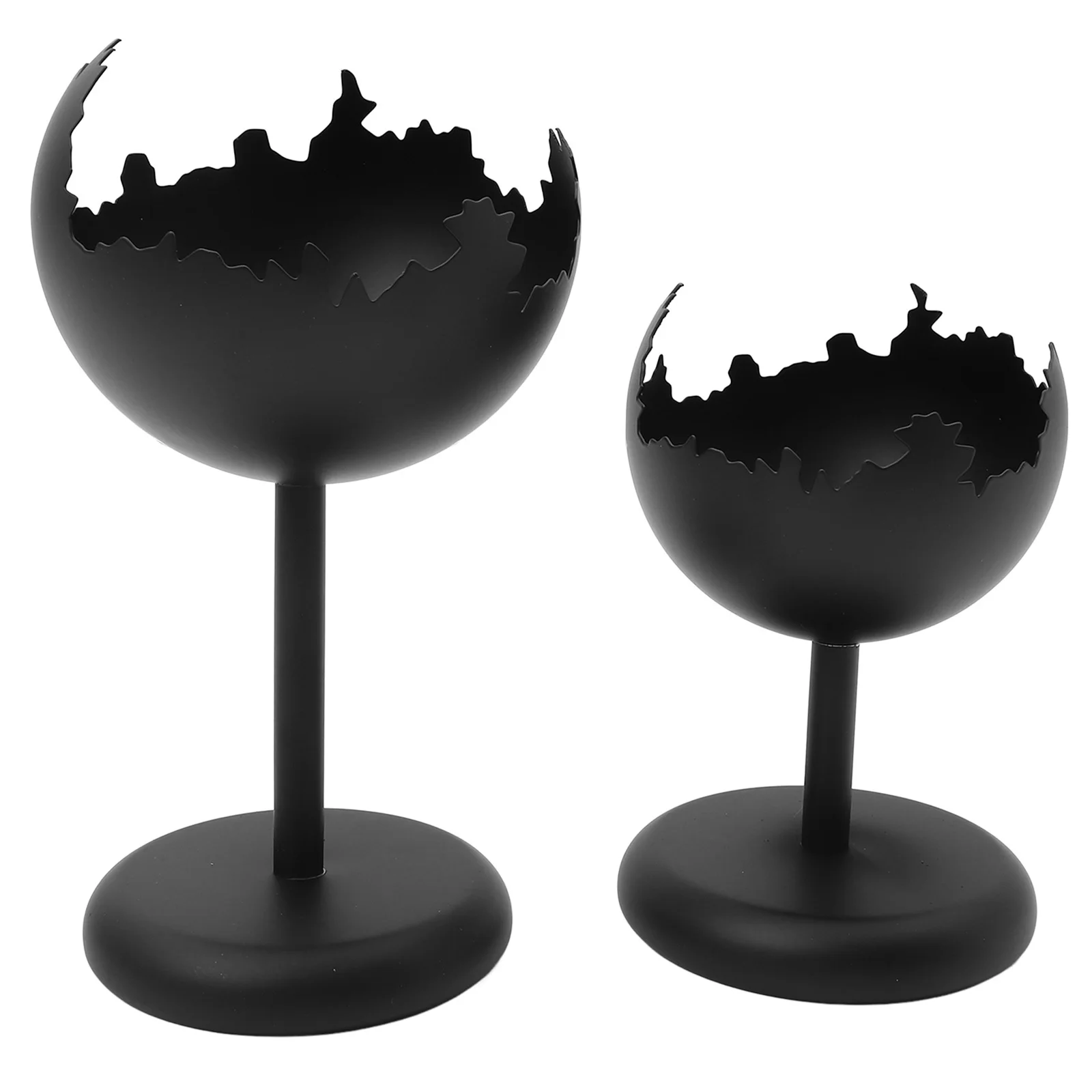 2 шт. железный держатель для свадьбы, винтажный настольный подсвечник, декор для вечеринки, фестиваля, чашка-подставка для чайной свечи, металлическая подставка