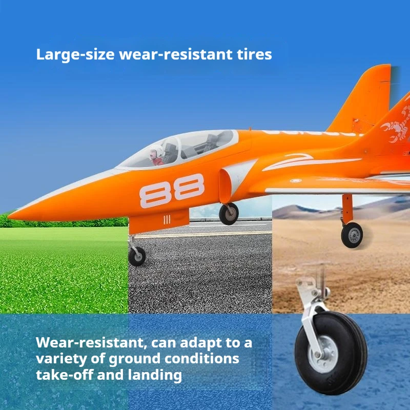 

Высокоскоростная производительность FMS, модернизированная 90 мм Scorpion V2, большая уличная модель самолета с фиксированным крылом, электрическая сборка с дистанционным управлением