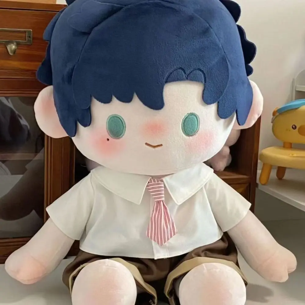 귀여운 JK 교복 프레피 스타일 면 인형 옷 셔츠 넥타이 아이돌 플러시 인형 옷 고양이 부드러운 면 인형 의상 놀이 집