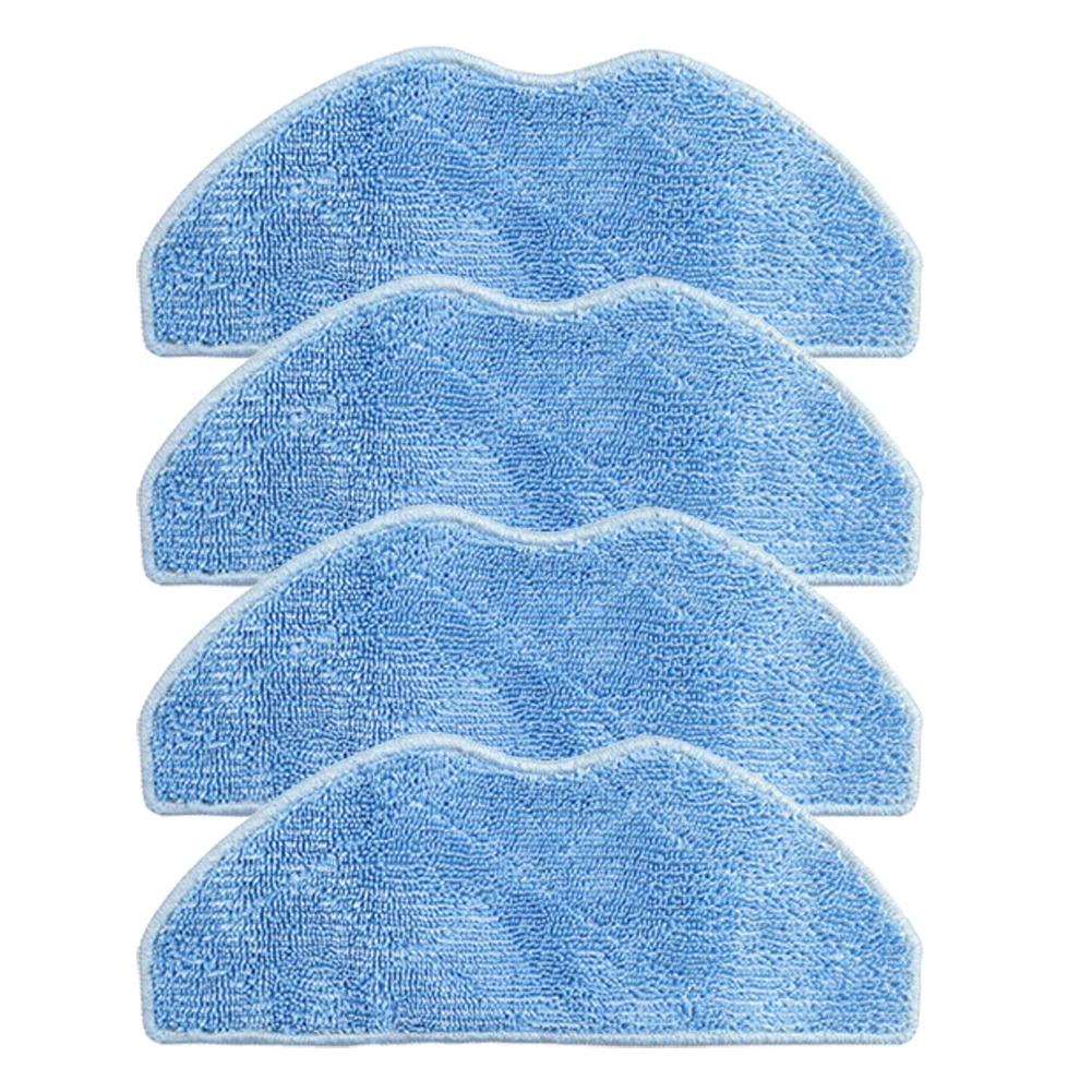 4/10pcs Microfiber Rags For 360 S8 / S8 Plus Robot Vacuum Cleaner Replacement Dry And Wet Usage Mop Cloths Pad Floor Cleaning