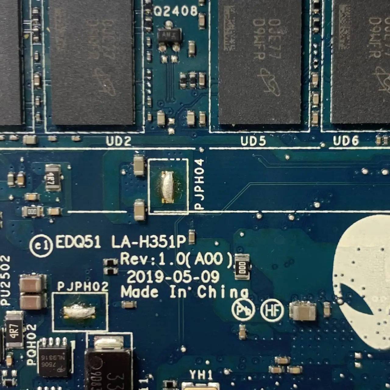 

CN-04V06P 04V06P 4V06P For DELL M15 R2 M17 R2 Laptop Motherboard EDQ51 LA-H351P SRF6U I7-9750U CPU N18E-G0-A1 GTX1660TI 100%Test
