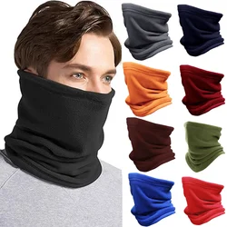 Winter Warm Unisex Windproof Motorcycle Riding Mask Fleece Scarves Neck Scarf Warmer Ski Outdoor Sports Balaclavas Tube Mask