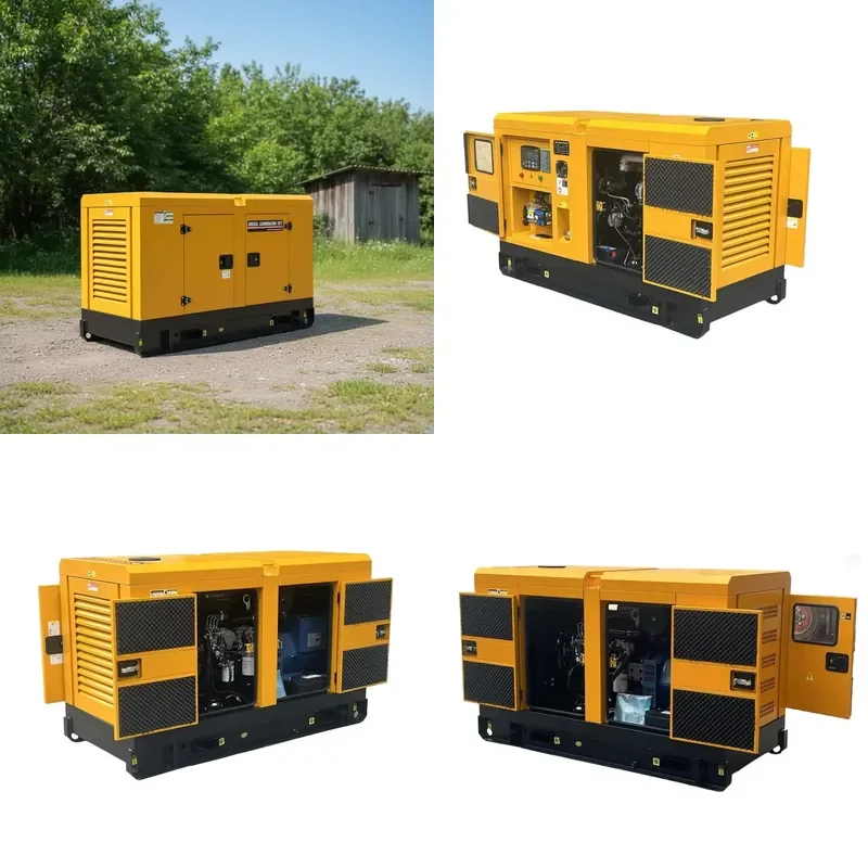 Hot Sale Deep Sea Generators Three Phase Industrial ATS Optional 15kva 12kw Low Fuel Consumption Generators