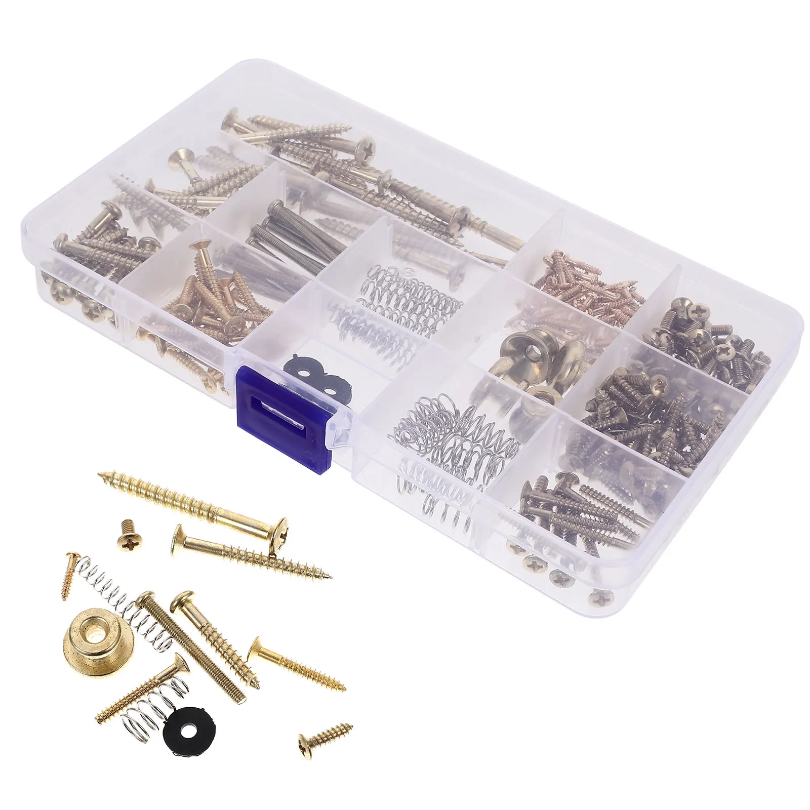 

Guitar Repair Screw Set Building Supplies Screws Bridge Pickup Assortment Kit Neck Metal Tuning Pegs Tuner