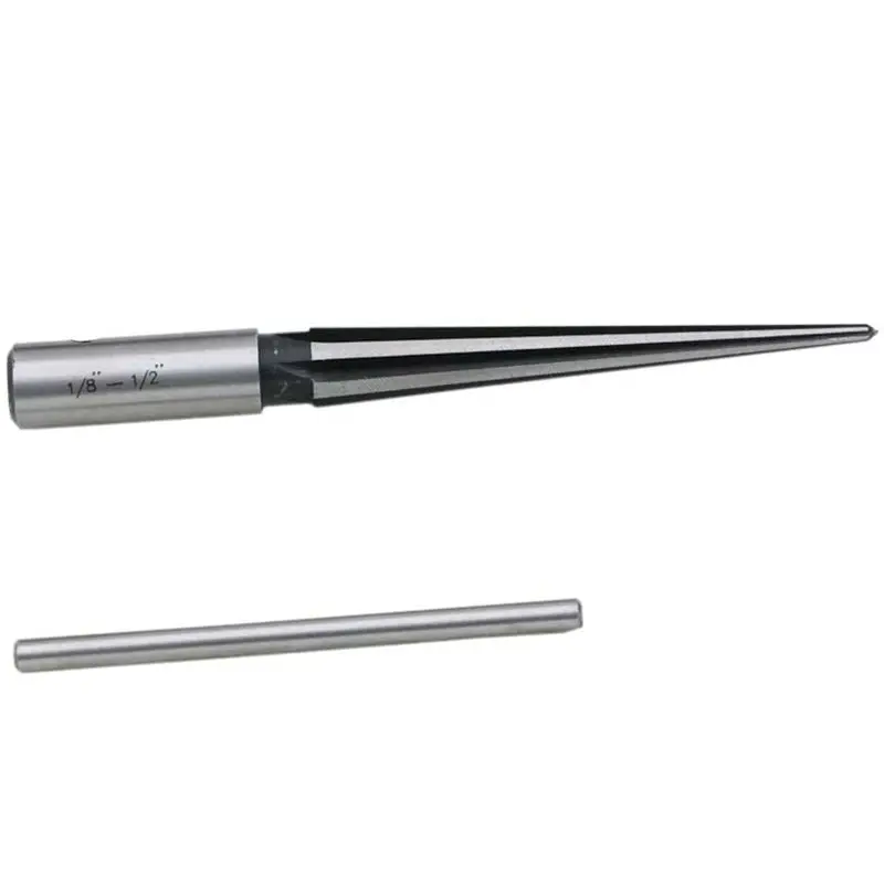 T Handle Reamer, 3-13mm/5-16mm 1：10 Tapered/Fluted, Bridge Pin Hole Reamer Chamfering Open Guitar Woodworker Luthier Tool