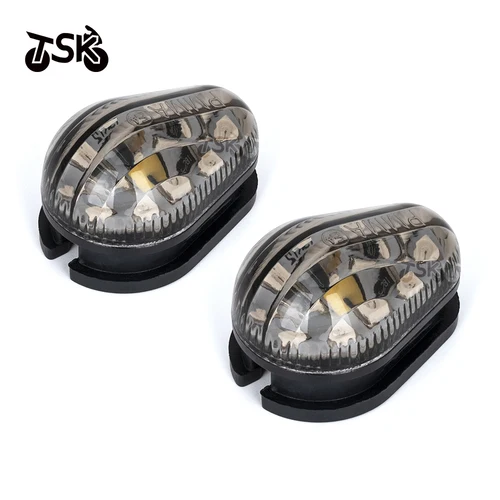 Imagen 1 del producto Luz LED de intermitente para YAMAHA YZF R1 S M R6 R25 R3 R15 R125 YBR125 250 accesorios de motocicleta lámpara indicadora Universal Mini
