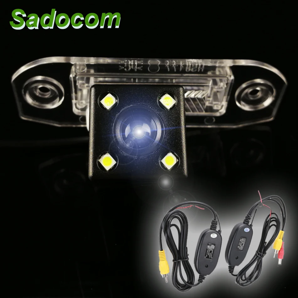 Telecamera posteriore HD per Volvo S40 S60 S80 XC90 XC60 V60 S80L S60L S40L telecamera posteriore di Backup per auto Monitor di parcheggio Wireless