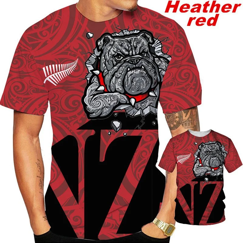 3D New Zealand Maori Printed T Shirt Rugby Tattoo Graphic T-shirts For Men Kid Fashion Streetwear Short Sleeves Harajuku Clothes