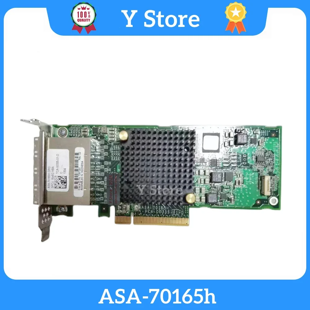 

Y Store 2278500-R Adaptec 70165H 6 Гбит/с PCIe 3.0 x 8 Адаптер хост-шины SATA SAS ASA-70165H 706709116x6G Быстрая доставка