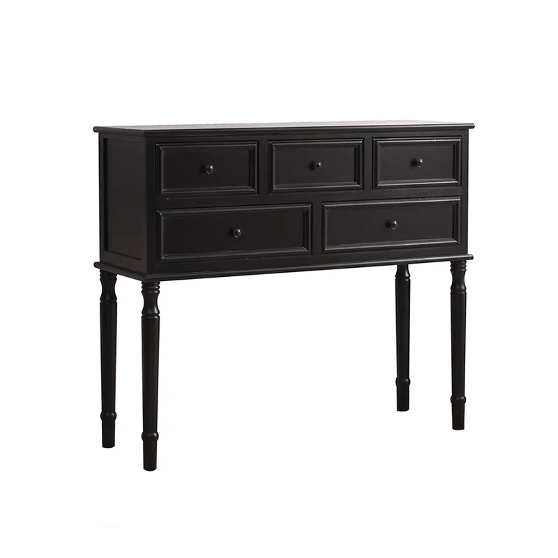 Unieke rustieke consoletafel industriële opslag retro Franse consoletafel esthetisch trendy Tavolo consoletafel