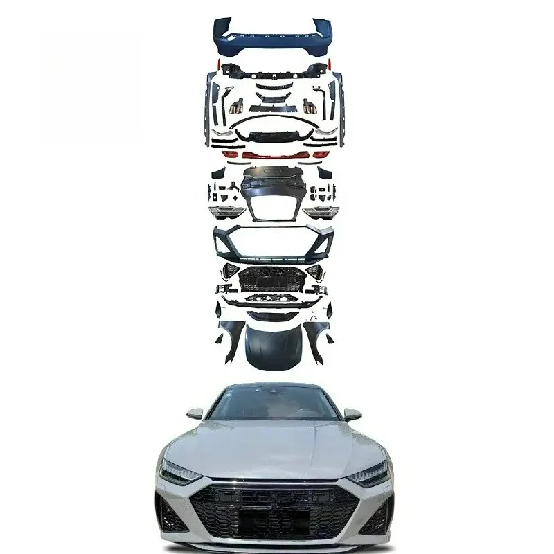 Fibre de carbone agressive aérodynamique FORA7 RS7 BODYKIT 2011-2025