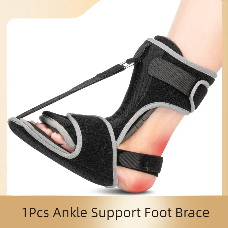 

1Pcs Adjustable Plantar Fasciitis Night Splint Sponge Padding Ankle Arch Support Stretch Boot Tendonitis Relief Foot Drop Brace
