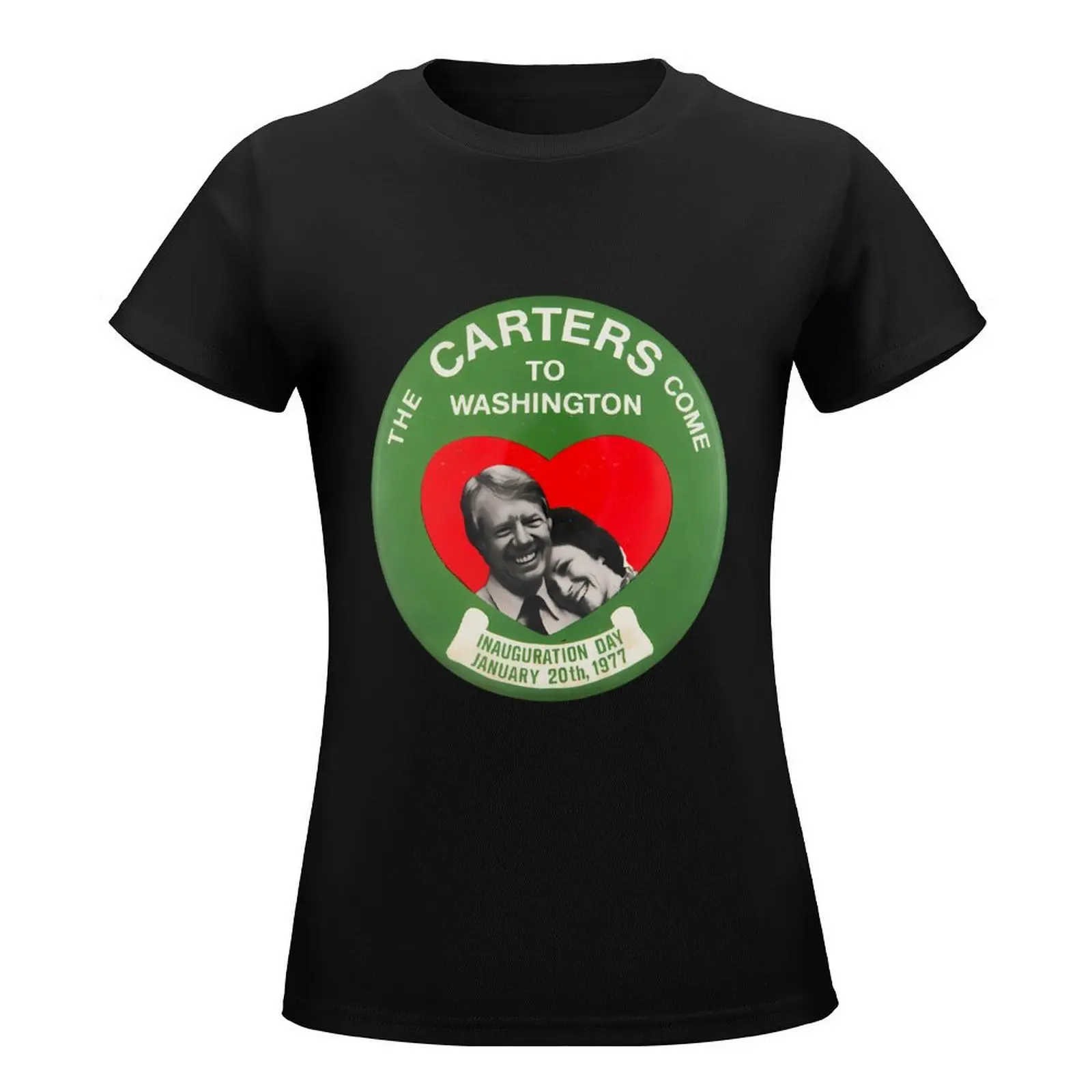 The Carters Come To Washington Inauguration Day Jan 20 1977 T-Shirt tees customs design your own funny tops Women