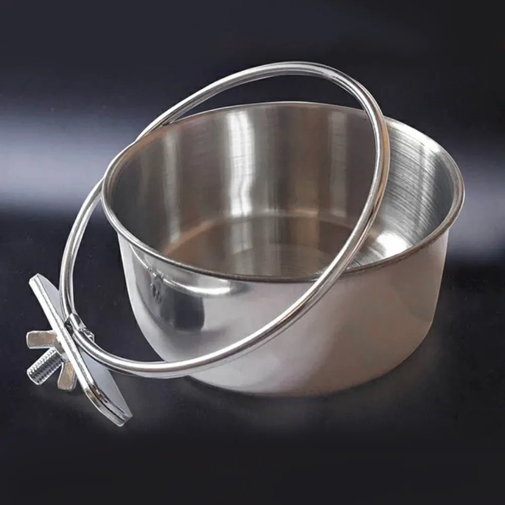 Premium Stainless Steel Bird Feeder Box Interactive Foraging Case for Macaw Cockatoo Conure Smart Feeding Solution Size S