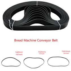 Universal Household Bread Machine Belts Bread Making Part Accessories Conveyor Belt 420-612MM Bread Machine Belt