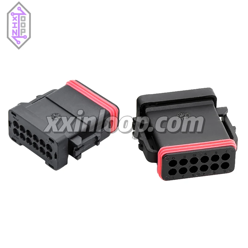 

132015-0065 Автомобильный разъем, корпус, 12-контактный водонепроницаемый обжимной кабель к кабельному разъему для автомобильной проводки Harsh Environment