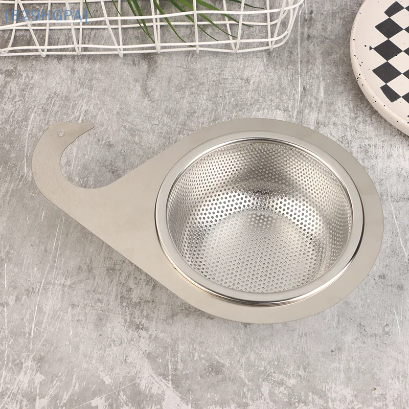 

1 шт., сливная корзина «Лебедь» из нержавеющей стали, сито для кухонной раковины, сливной фильтр для раковины, подвесная корзина с фильтром для раковины, кухонные принадлежности