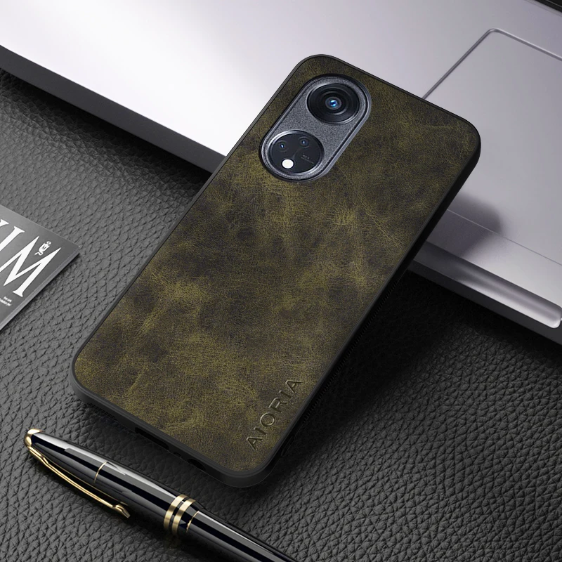 Case For Oppo Reno8 T 4G 5G Reno 8T Luxury PU Leather Skin Cover  For Reno8 Pro Plus Reno 8Case