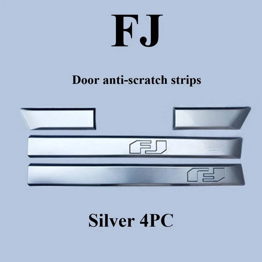 For Toyota FJ cruiser accessories modified door anti-collision strip body trim strip door exterior panel paint decoration