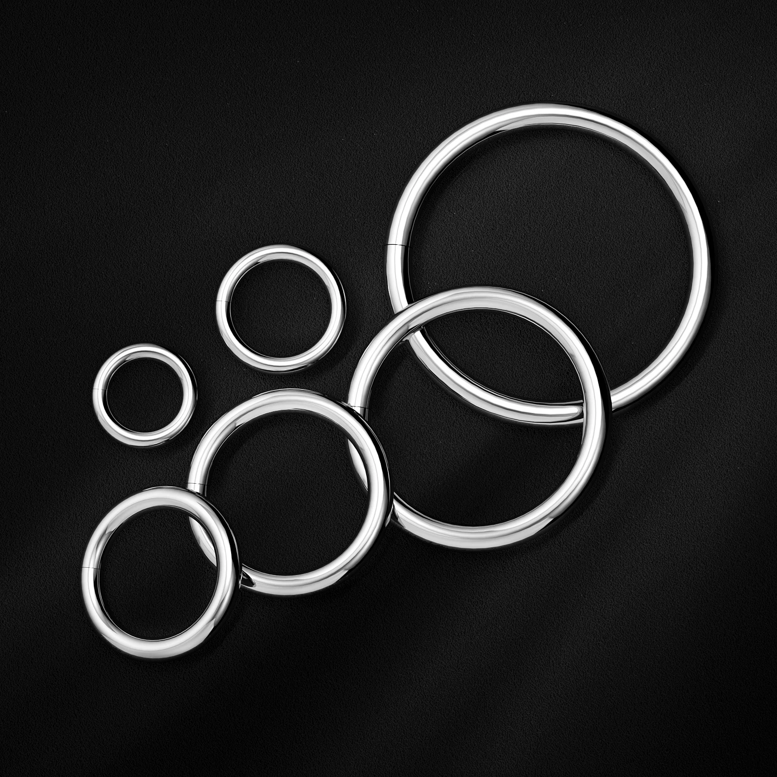 50/100pcs Stainless Steel Open Rings Steel Golden Color Open Rings Connectors For Necklace Bracelet Jewelry Making Supplies