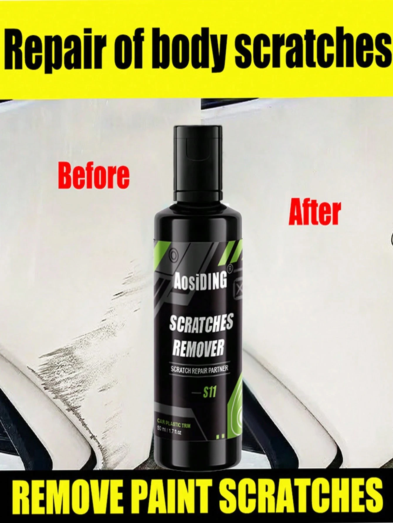 العناية بسطح طلاء السيارات، عامل إصلاح الخدوش، تلميع، إزالة التلوث، معجون إزالة الخدوش، عامل إصلاح الخدوش #5