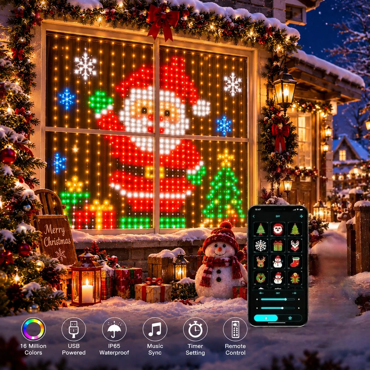Kerstlichtsnoer LED-gordijnver - Led Fairy String Lights recensie en prijs