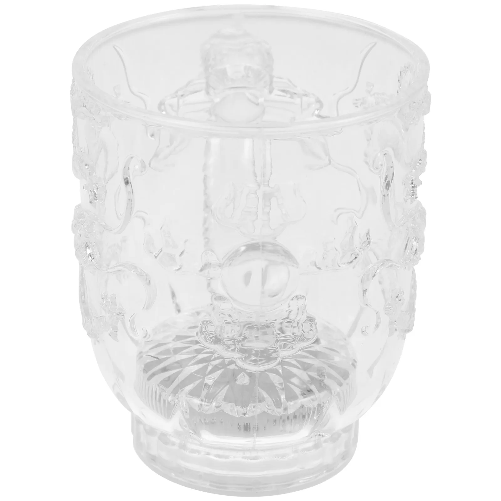 

1 шт. Светодиодная акриловая кружка с изменением цвета, 285 мл, с индукционным датчиком, подходит для вина, кофе, чая, с узором Дракон