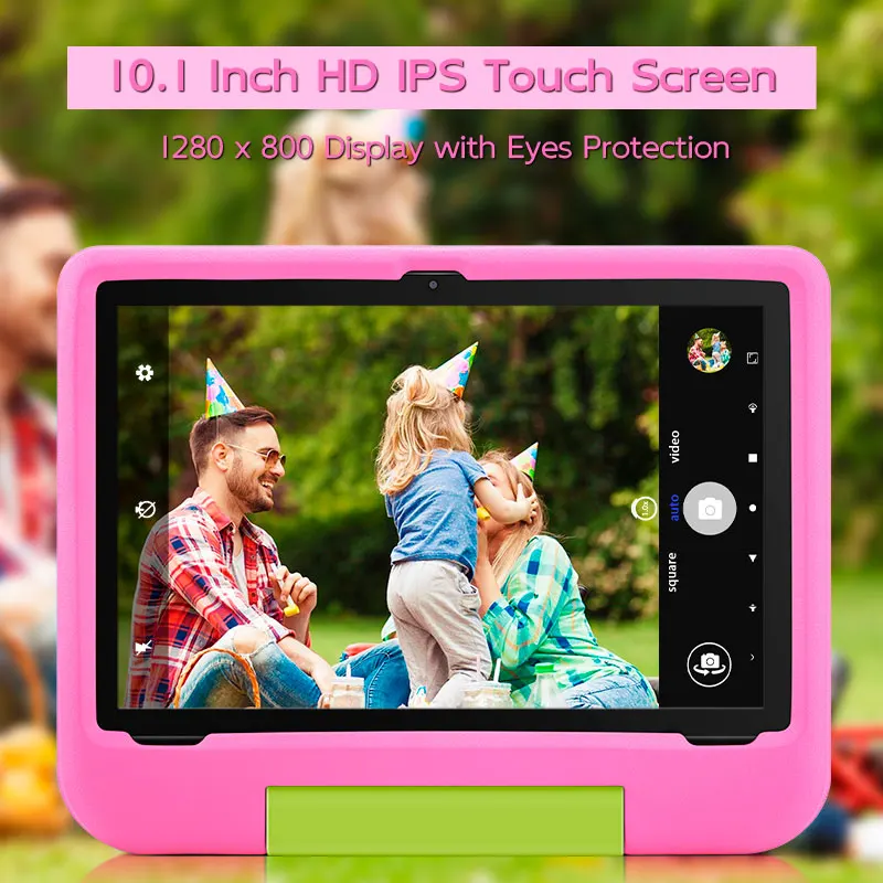 

ANRY 10.1 Inch Tablets for kids Android 15 8GB RAM 64GB ROM HD Display Tab USB Type-C Ipad 5G WIFI 6 Tablet PC Children's Gift