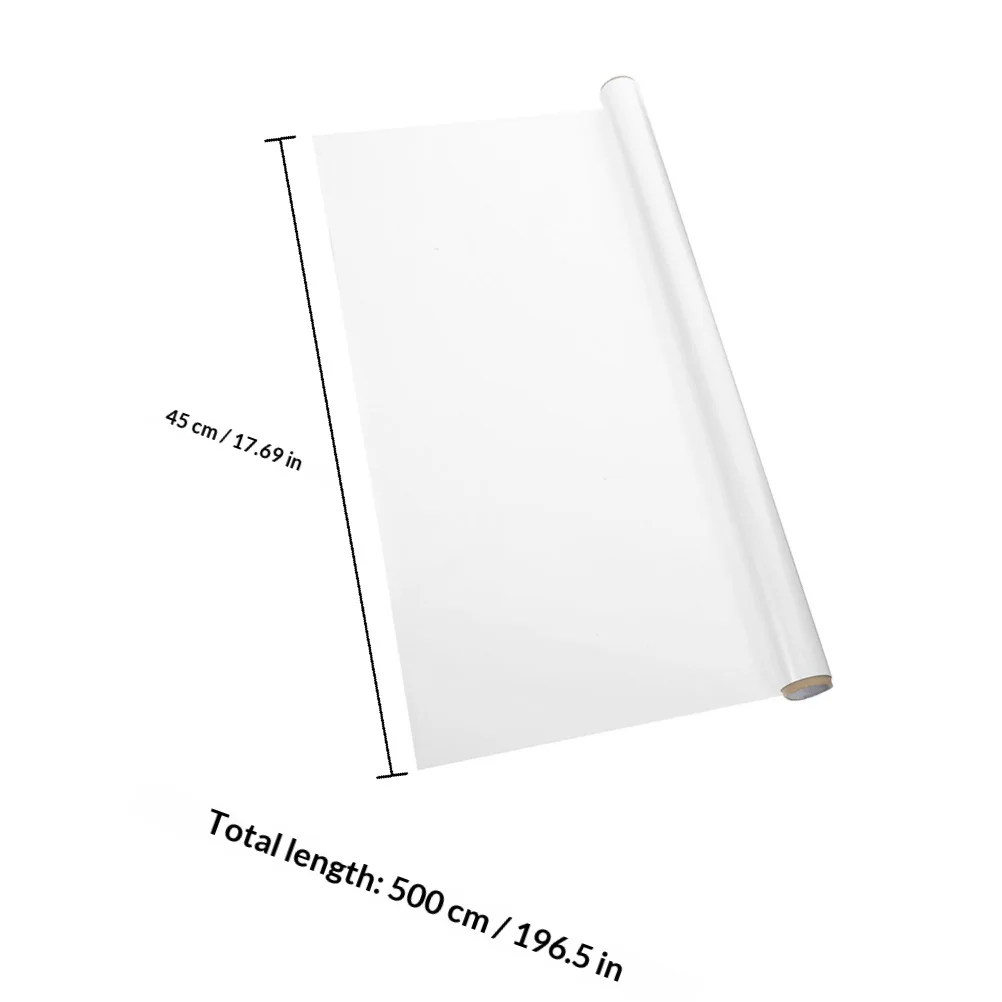 1Set Electrostatic Whiteboard Sheet for Wall Safe Reusable Writing Surface Easy to Clean Static Adhesion Technology Damage