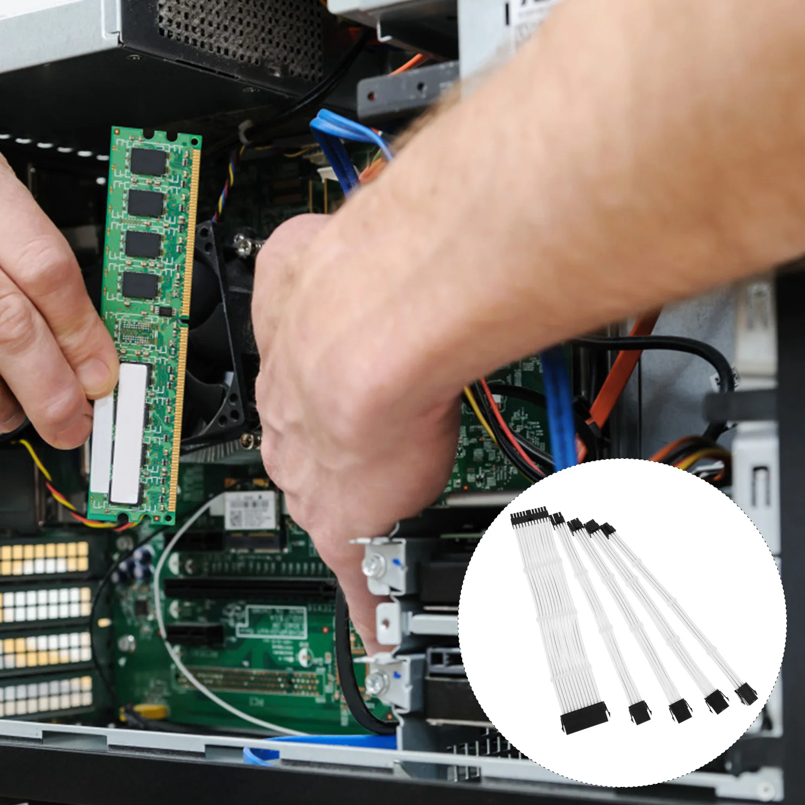 

Удлинительный кабель питания Atx, разъем 300 мм для ПК, разъем для управления кабелем «сделай сам», компьютерный аксессуар