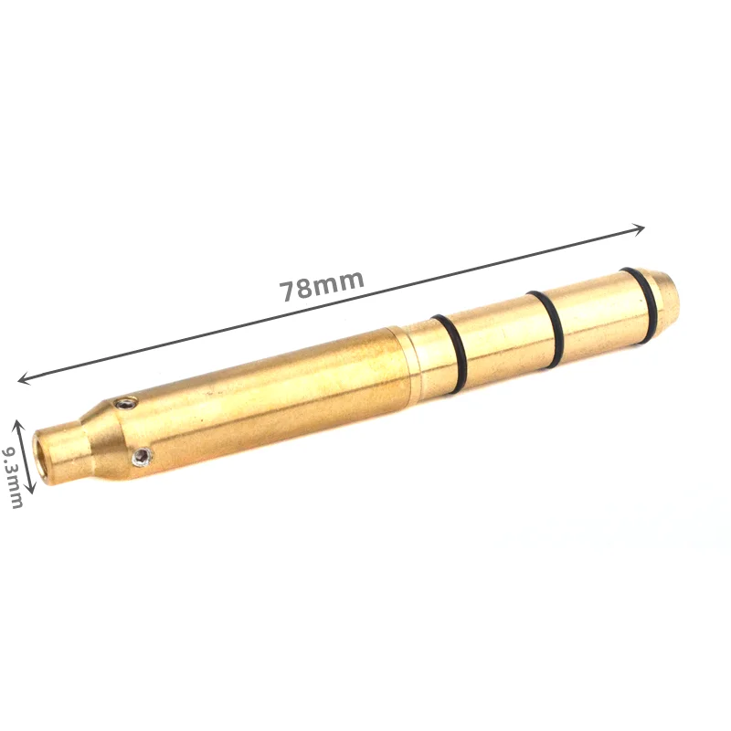 No Battery .22lr Green Laser Bore Boresighter 223 .177 .17 Laser Boresighter 38SPL 45ACP 308 Laser Collimator 7.62 9mm .38spl