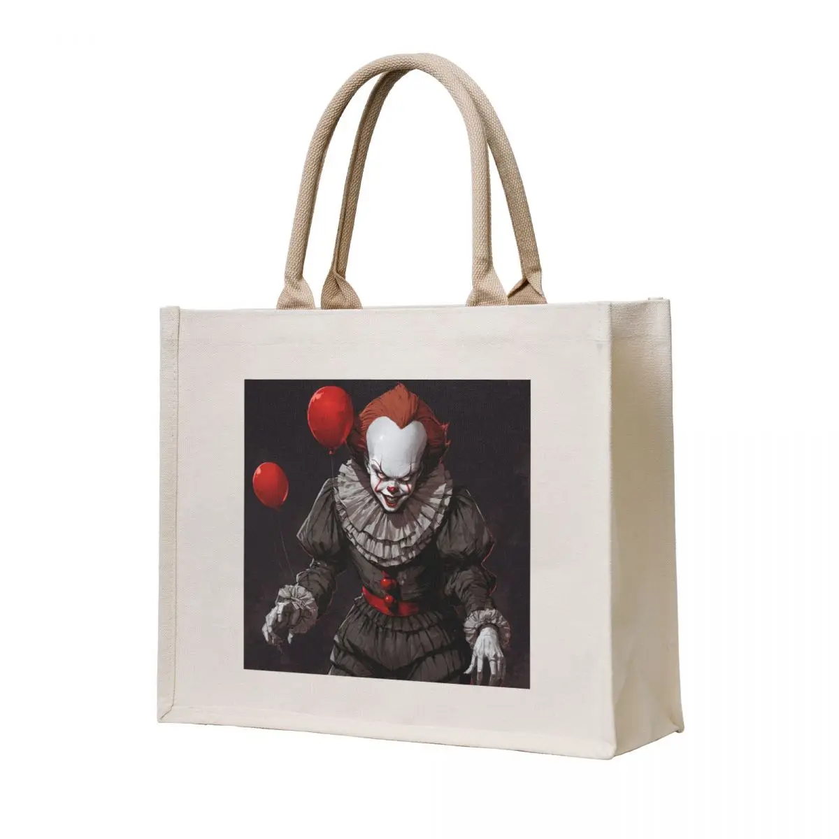 

IT the Clown Tote Bag custom canvas bag sac pour femme Customizable tote bag