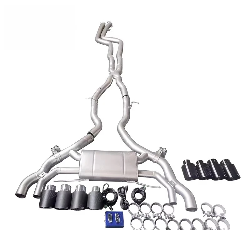 

Titanium Alloy Catback Muffler Exhaust System for X3MX4M F97F98 3.0T 2019-2023 Exhaust Equal Length
