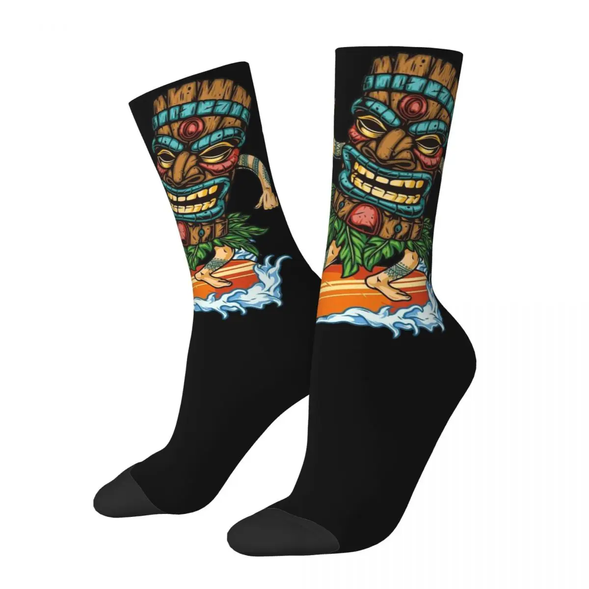 Trader Sam Tiki Bar Trader Sams Men and Women printing Socks,Motion Applicable throughout the year Dressing Gift