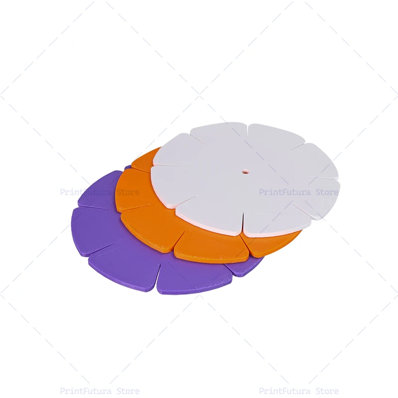 3D Printed Round Bracelet Knitting Kumihimo Disc Disk Tray Braided Rope Knot Weaving Jewelry Desgin Board Jewelry Weaving Tool