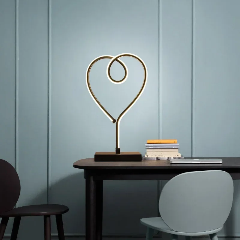 

Modern LED Table Lamps Indoor Decoration Desk Lights Bedroom Reading Lighting 15W Remote Control Bedroom Study Desk Lamp Nordic