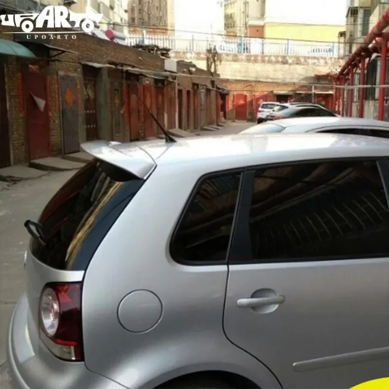 Części zamienne ABS Oryginalny fabryczny styl Tylna klapa Spoiler Skrzydło dachowe Do Volkswagen Polo MK4 9N 2002-2009